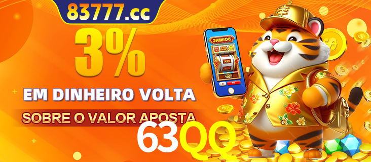 Promoção para baixar e instalar o aplicativo do cassino 63QQ. O banner oferece uma recompensa de R1aR1aR8, com a imagem de uma cobra sobre moedas de ouro.